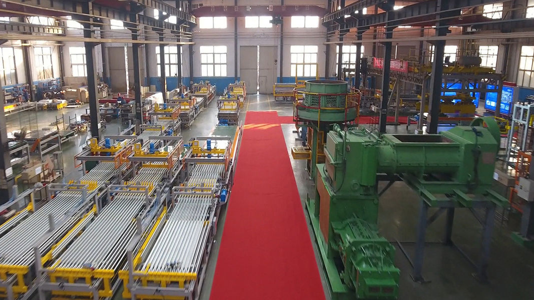 Xi'an Brictec Engineering Co., Ltd. خط إنتاج المصنع