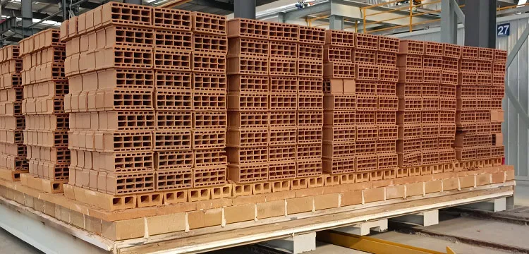 أجهزة صنع الطوب محفز فراغ مزدوج المراحل على نطاق متوسط للطوب الطيني والبلاط 7