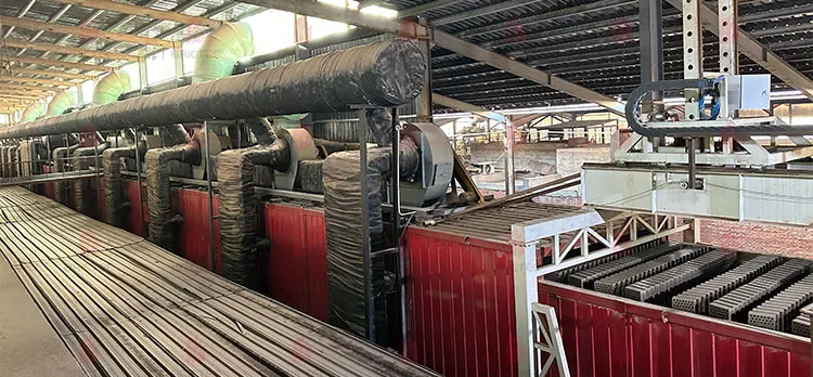 Brick Making Machinery Clay Fired Brick Chain-Board Rapid Drying Equipment 6