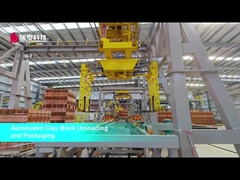 نظام تفريغ وتعبئة الطوب الطيني لصنع الطوب