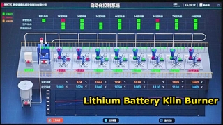 تم تسليم الموقد المخصص لمشروع تكليس بطارية الليثيوم بنجاح